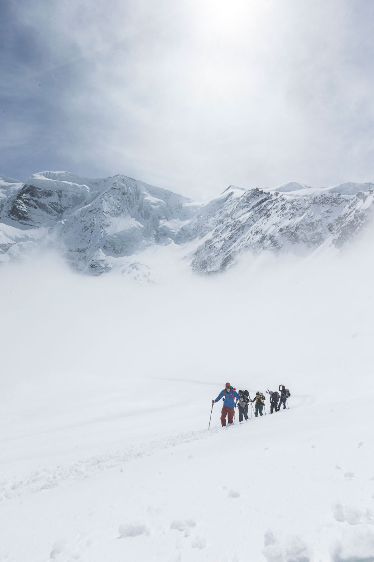 Hotel Hauser St. Moritz - Upper Engadine surroundings Winter activities - Ski tours