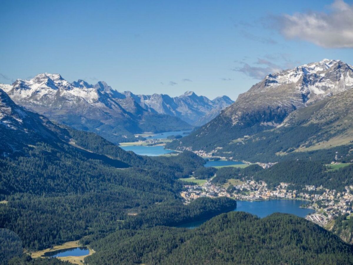 Hotel Hauser St. Moritz - Upper Engadine surroundings summer activities - Muottas Muragl