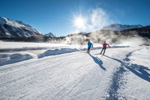 Hotel Hauser_St. Moritz_Umgebung Oberengadin Winteraktivitäten_Langlaufen