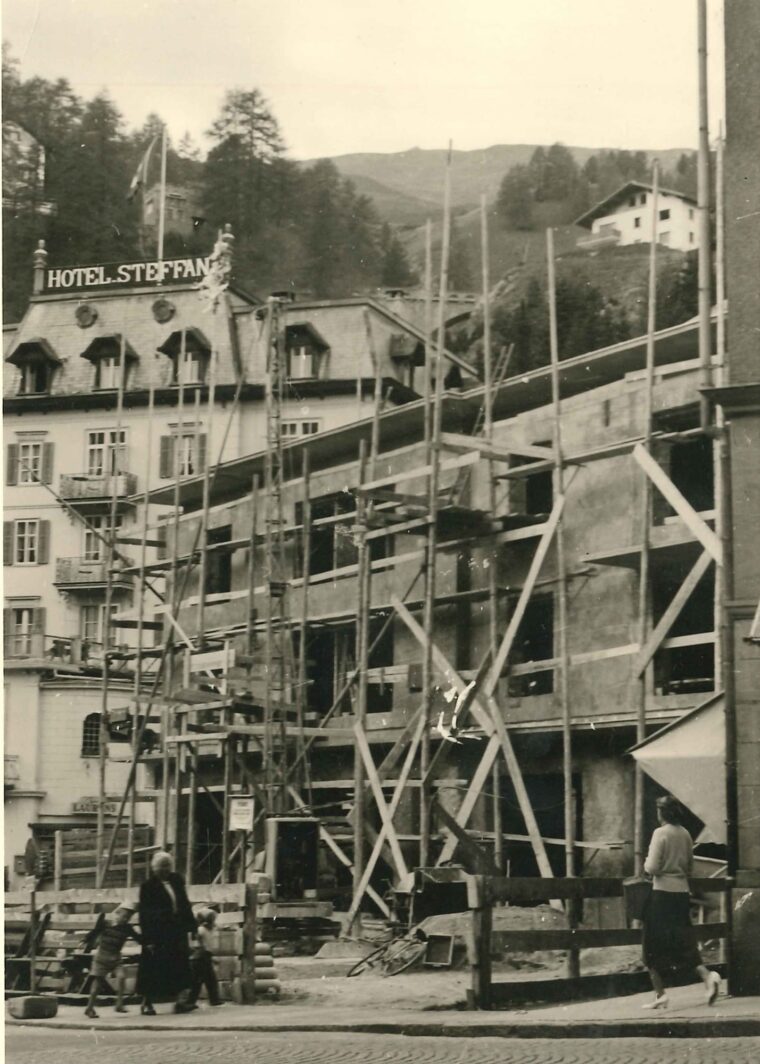 Confiserie_Hotel_Restaurant_Hauser_St.Moritz_Umbau1970_Geschichte